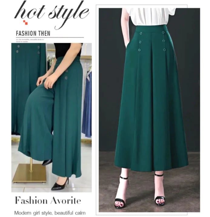 47% OFF🔥- [Comfy and Cool] Stylish Pleated Wide-leg Pants