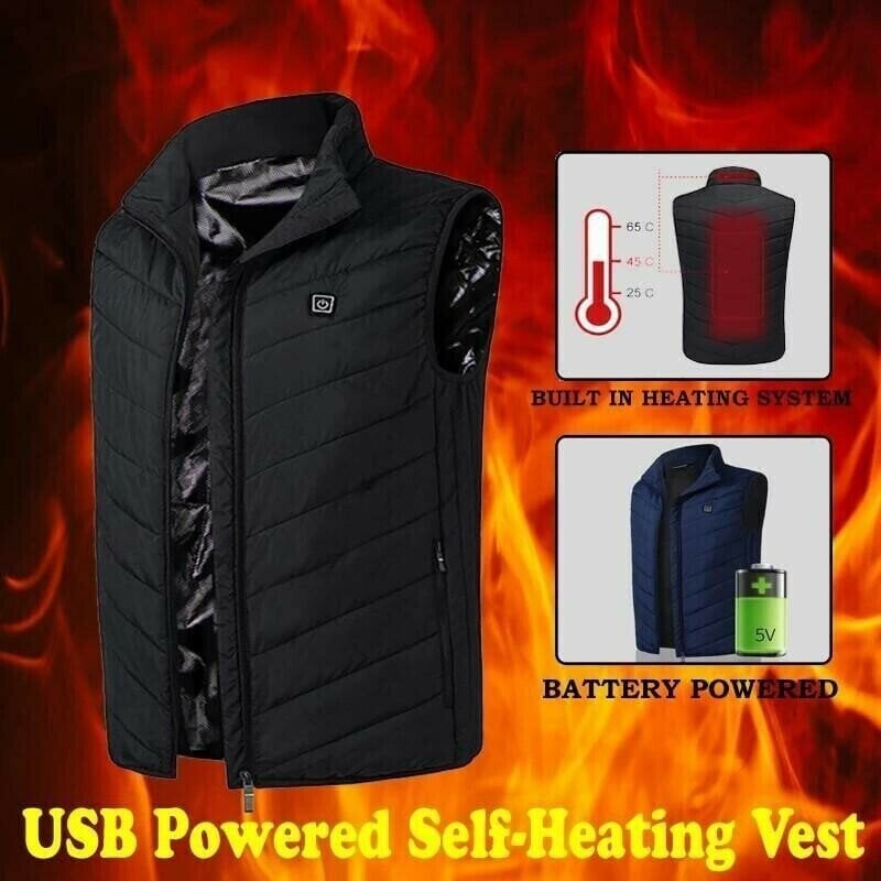 🔥 New Unisex Warming Heated Vest 🔥